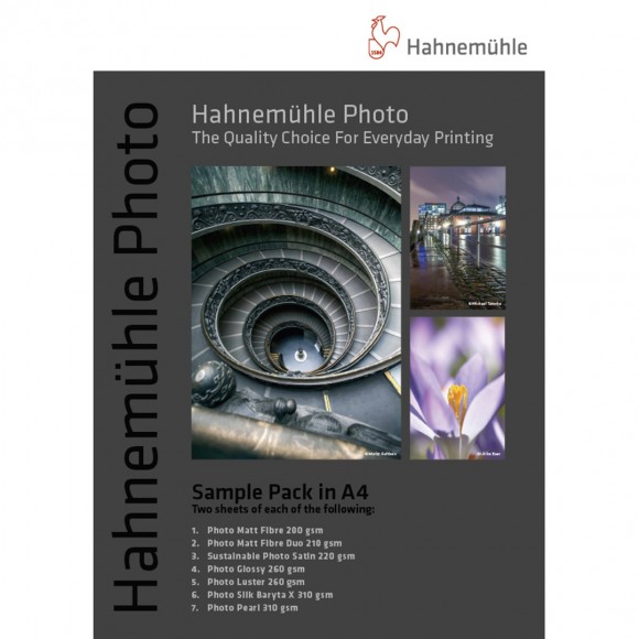 Hahnemühle Photo Sample Pack A4 - 14 Sheets